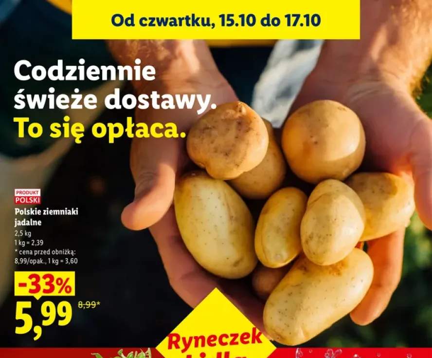 Ziemniaki jadalne polskie