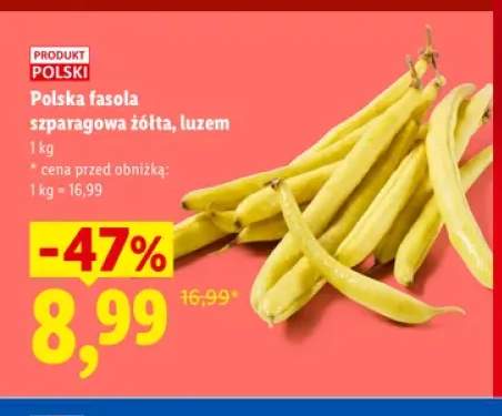 Fasola szparagowa żółta polska