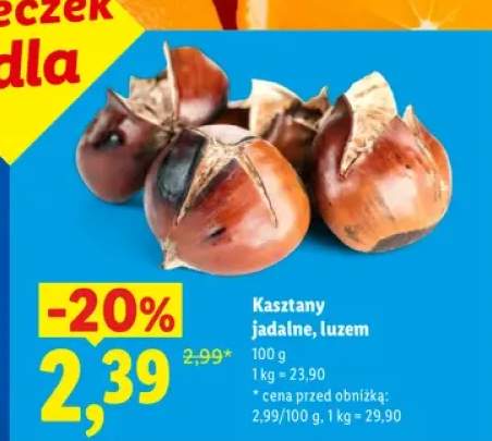 Kasztany jadalne luzem