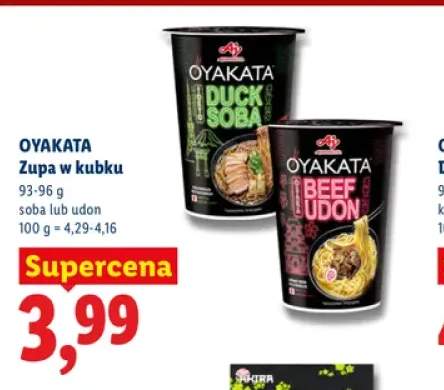 Zupa w kubku soba Oyakata +1 wariant