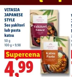 Sos yakitori Vitasia Japanese Style +1 wariant