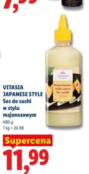 Sos do sushi w stylu majonezowym Vitasia Japanese Style