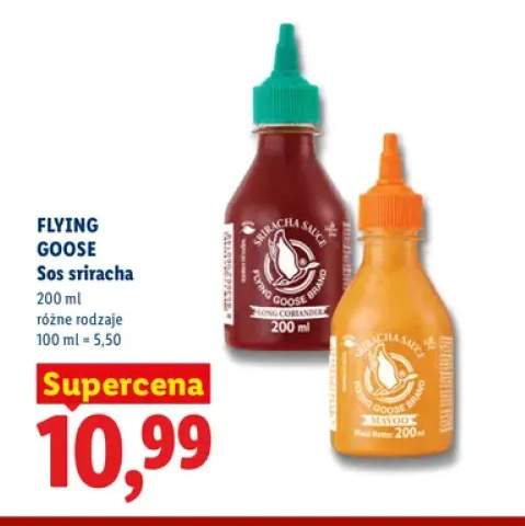 Sos sriracha Mayoo Flying Goose +1 wariant