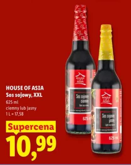 Sos sojowy ciemny XXL House of Asia +1 wariant