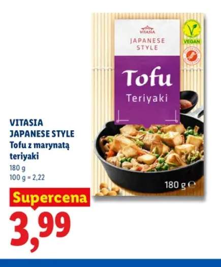 Tofu z marynatą teriyaki Vitasia Japanese Style