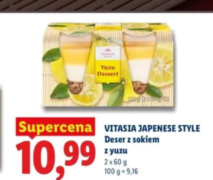 Deser z sokiem z yuzu 2-pak Vitasia Japanese Style