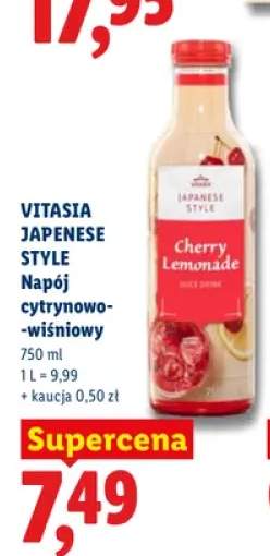 Napój cytrynowo-wiśniowy Vitasia Japanese Style