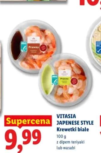 Krewetki białe z dipem teriyaki Vitasia Japanese Style +1 wariant