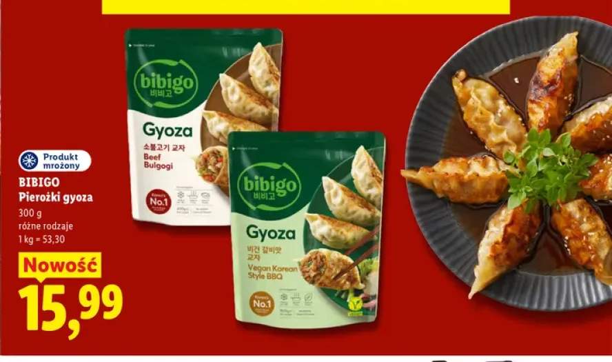 Pierożki gyoza Beef Bulgogi Bibigo +1 wariant