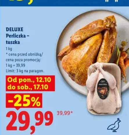 Perliczka tuszka Deluxe