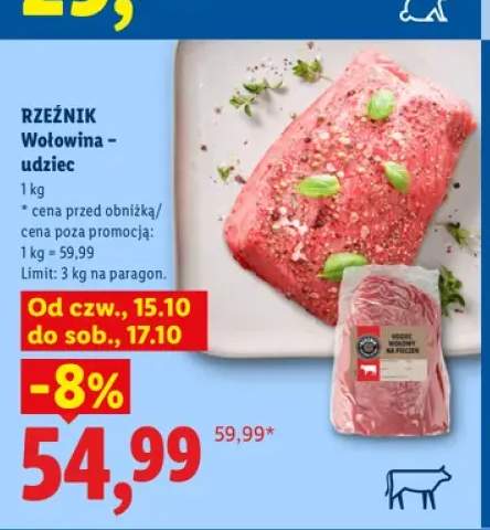Wołowina udziec Rzeźnik