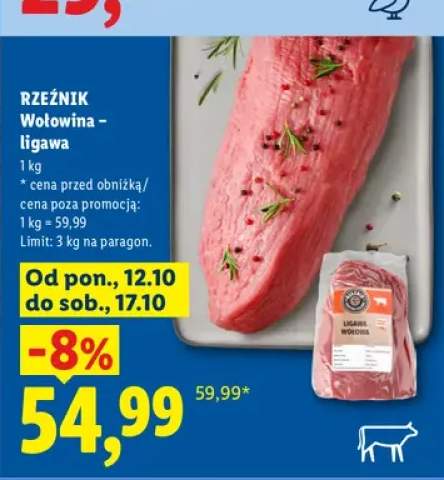 Wołowina ligawa Rzeźnik
