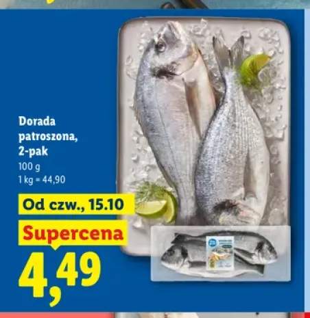 Dorada patroszona 2-pak