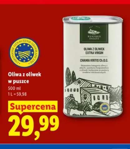 Oliwa z oliwek w puszce Renieris Estate