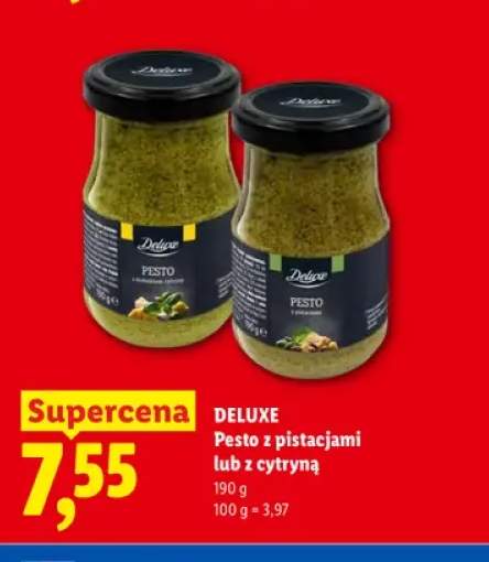 Pesto z pistacjami Deluxe +1 wariant