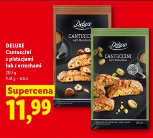 Cantuccini z pistacjami Deluxe +1 wariant
