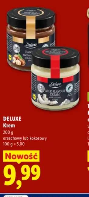 Krem orzechowy Deluxe +1 wariant