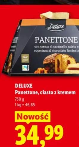 Panettone ciasto z kremem Deluxe