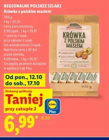Krówka z polskim masłem Regionalne Polskie Szlaki