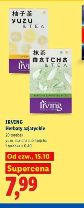 Herbata azjatycka yuzu Irving +2 warianty