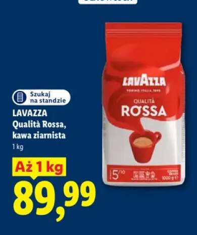 Kawa ziarnista Lavazza Qualità Rossa