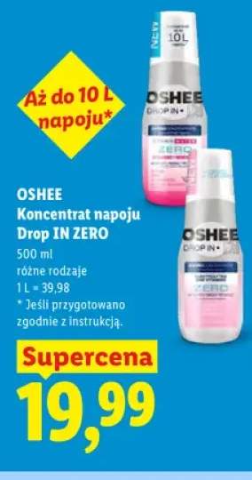 Koncentrat napoju Drop IN ZERO Oshee