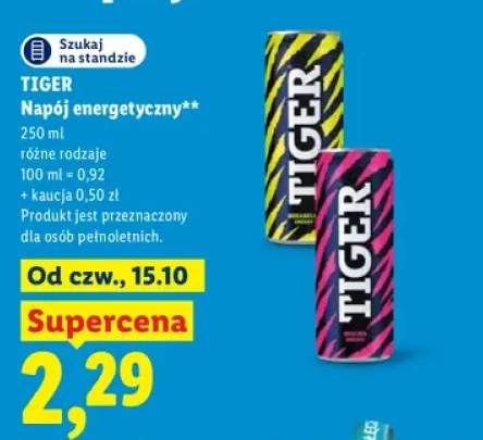 Napój energetyczny Tiger