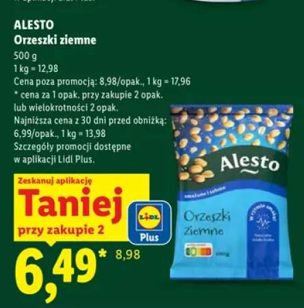 Orzeszki ziemne Alesto