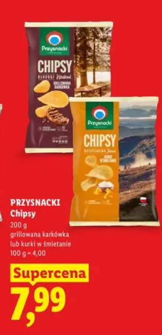 Chipsy grillowana karkówka Przysnacki +1 wariant
