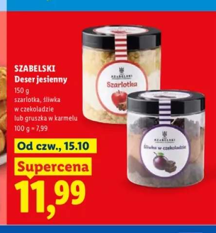 Deser jesienny szarlotka Szabelski +2 warianty