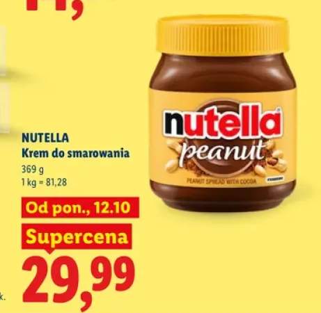 Krem do smarowania Nutella Peanut