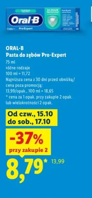 Pasta do zębów Pro-Expert Oral-B