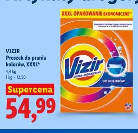 Proszek do prania do kolorów XXXL Vizir
