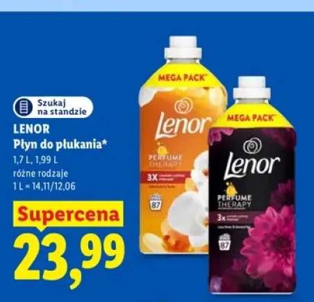 Płyn do płukania Lenor