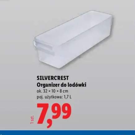 Organizer do lodówki 32x10x8 cm Silvercrest