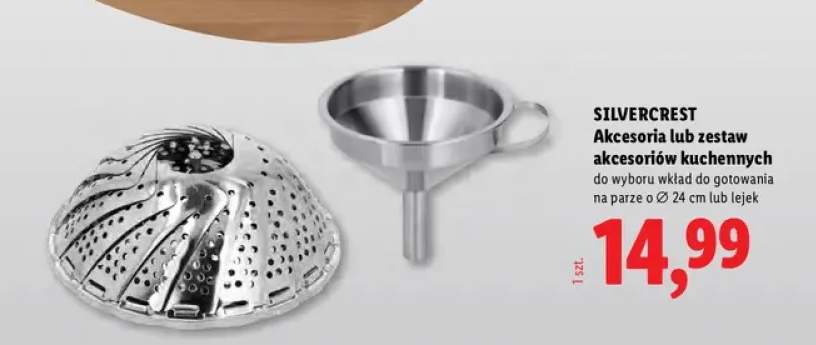 Wkład do gotowania na parze 24 cm Silvercrest +1 wariant