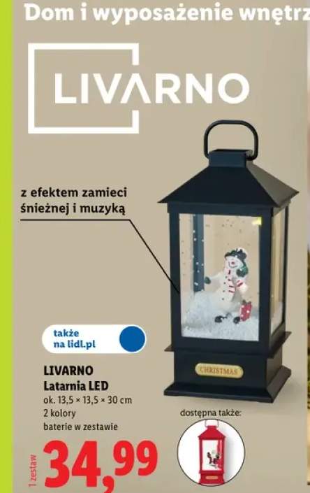 Latarnia LED Livarno