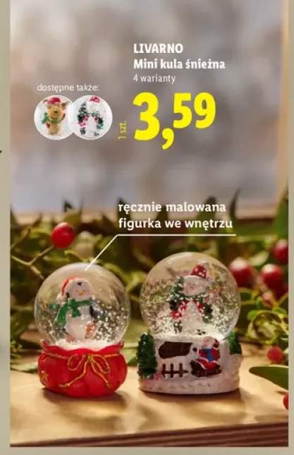 Mini kula śnieżna Livarno