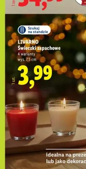 Świeczki zapachowe Livarno