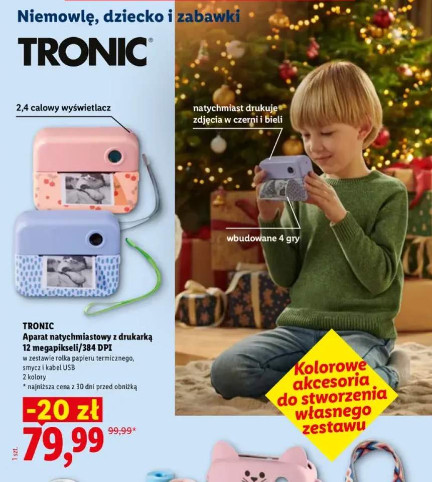 Aparat natychmiastowy z drukarką Tronic