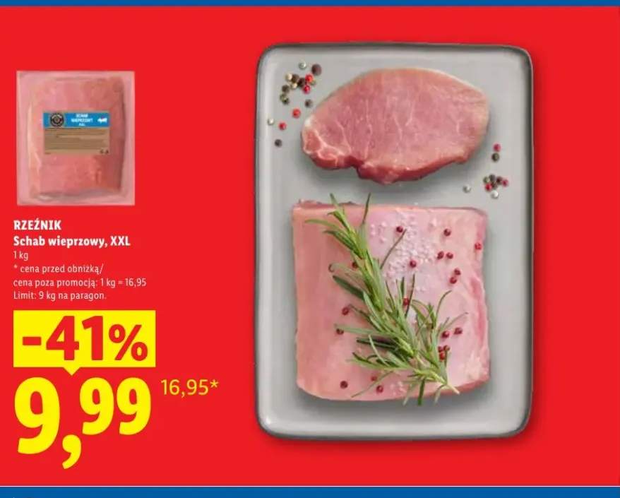 Schab wieprzowy XXL Rzeźnik