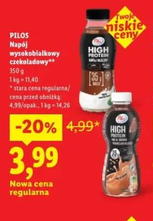 Napój wysokobiałkowy czekoladowy Pilos