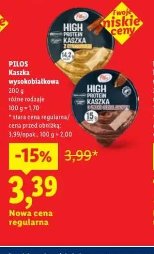 Kaszka wysokobiałkowa Pilos z cynamonem
