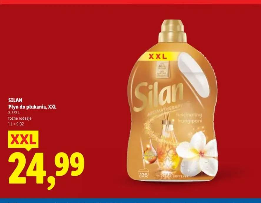 Płyn do płukania Silan XXL