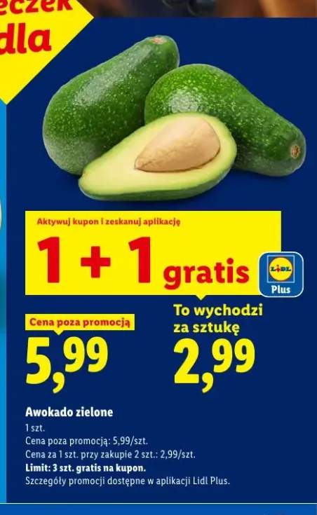 Awokado zielone
