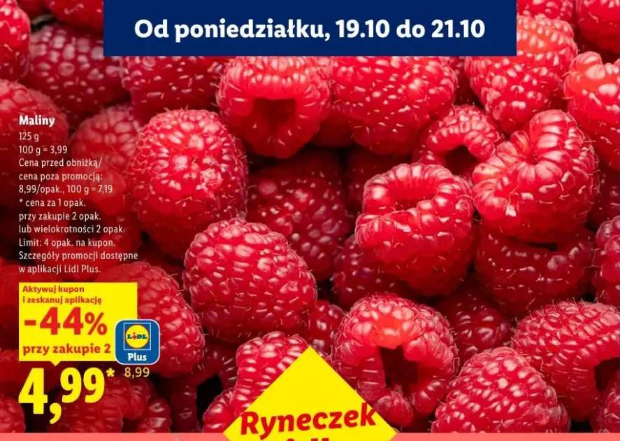 Maliny Ryneczek Lidla