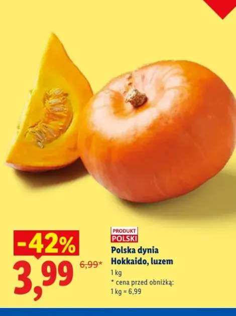 Dynia Hokkaido polska luzem