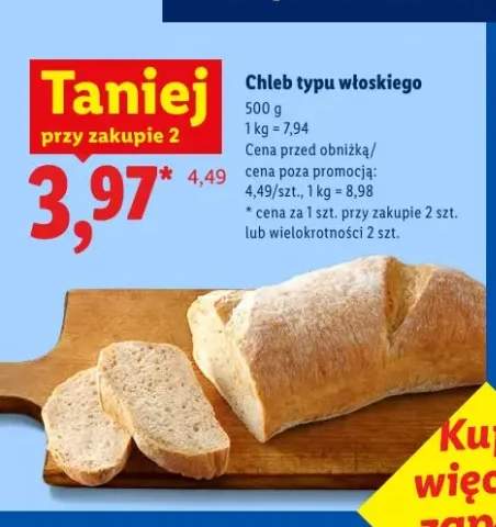 Chleb typu włoskiego