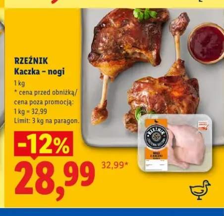 Kaczka nogi Rzeźnik