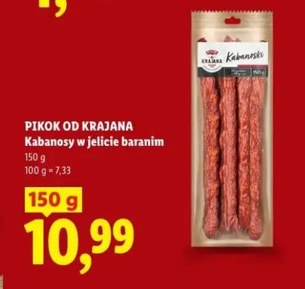 Kabanosy w jelicie baranim Pikok Od Krajana